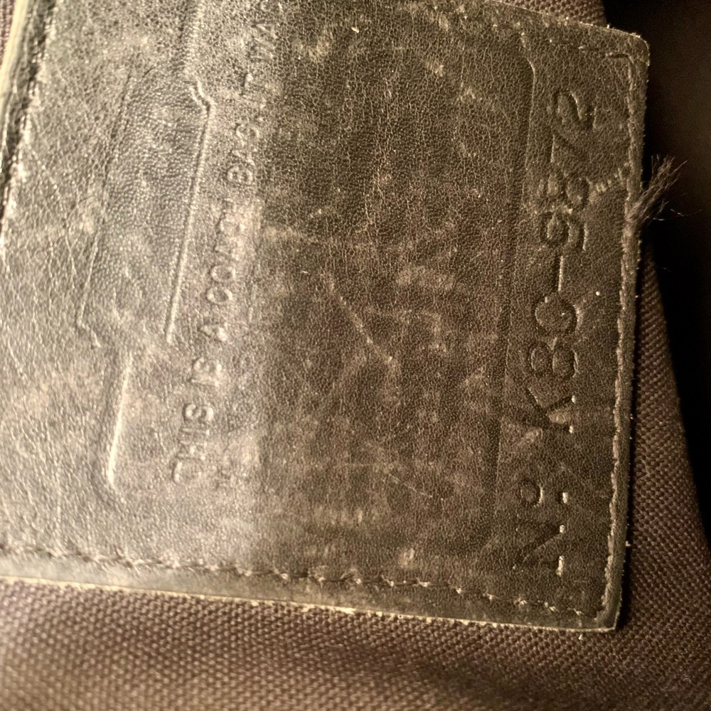 Coach Vintage Classic Compartment Shoulder/Tote Black Glovetanned Leather - Picture 11 of 13